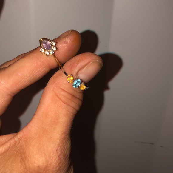 Purple gold ring - Picture 15 of 15